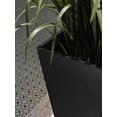thumbnail image 4 of Veradek Pure Series Midland 26" Planter 2 Pack Black, 4 of 16