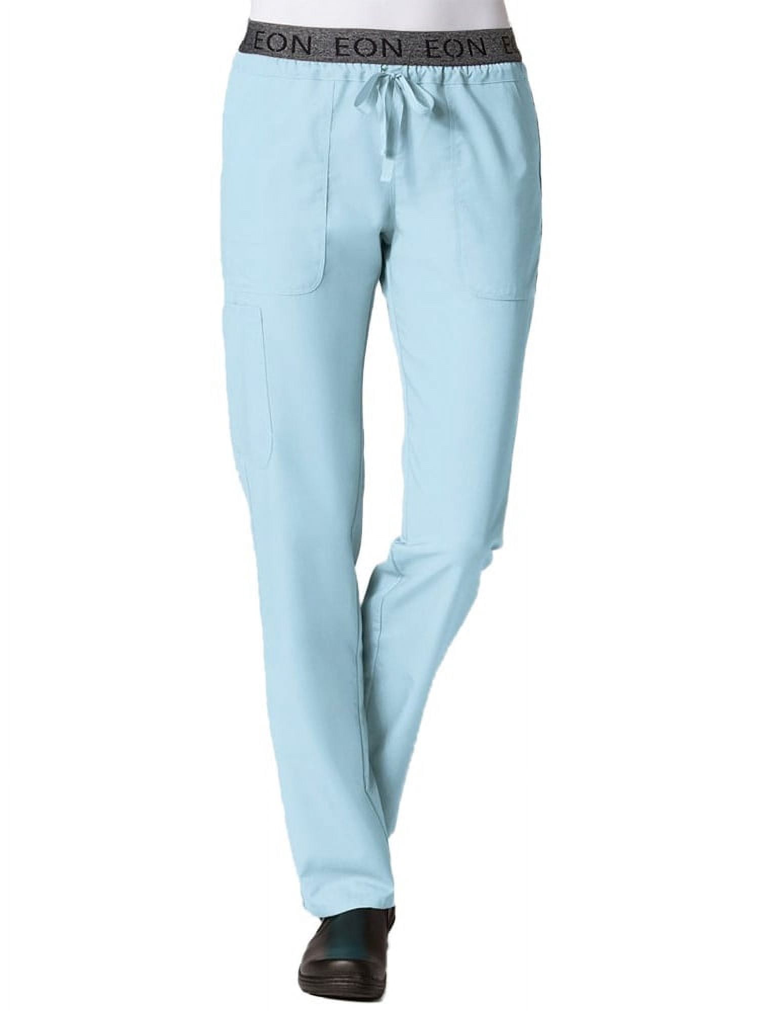Maevn Eon Women's Scrub Pants, Coolmax Logo Elastic Drawstring Waistband
