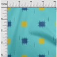 thumbnail image 1 of oneOone Viscose Chiffon Fabric Small Motif Ikat Print Fabric By Yard 42 Inch Wide, 1 of 4