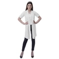 thumbnail image 2 of Moomaya Womens Half Sleeve Shrug Open Front Long Cardigan Lightweight Summer Fit, 2 of 7
