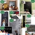 thumbnail image 3 of Adhesive Blackboard With Chalk 45*200CM Wall Sticker Chalk Board Draw Stickers, 3 of 4