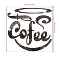 thumbnail image 3 of Wall Sticker for Wall - Acrylic Coffee Cup Restaurant Theme Wall Decals to Enhance and Homes, 3 of 3