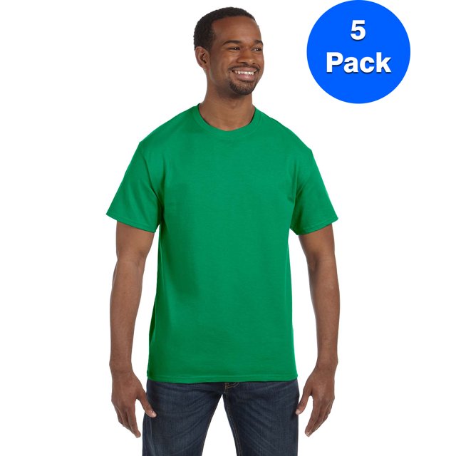 Hanes Men's Authentic-T T-Shirt - 5250T (Pack Of 5)