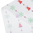 thumbnail image 3 of BRIGHTFUFU 20 Pcs Serviettes de Table Flocon de Neige Jetables Couleurs Assorties pour Menu de Souper des Fêtes, 3 of 7