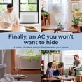 thumbnail image 2 of Windmill 10,000 BTU Inverter Window Air Conditioner with WhisperTech - Ultra-Quiet & Smart, Cools up to 450 Sq. Ft. - #1 Easy Install, App/Wi-Fi, Voice-Enabled, Remote Control, Energy Star, 2 of 12