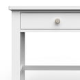 thumbnail image 2 of Forever Eclectic Harmony Writing and Computer Desk, Matte White, 2 of 6