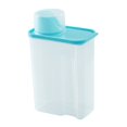thumbnail image 4 of GUOOL Bac de Rangement pour Riz Transparent, Contenant Alimentaire avec Tasse à Mesurer, Seau de Rangement pour Grains, 3 L Bleu, 4 of 9