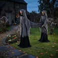 thumbnail image 5 of 5-foot LED Skeleton Coffin Duo, by Way to Celebrate, 5 of 5