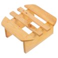 thumbnail image 1 of WHAMVOX Solid Wood Stool for Foot Bath Comfortable Steaming Seat Durable Multi Tub Stool, 1 of 8