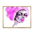 thumbnail image 1 of Designart Afro American Woman Fashion Portrait FLOAT FRAME WALL ART, 1 of 4