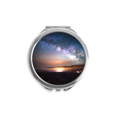 thumbnail image 1 of Nebulae Galaxy Dark Night Sky Hand Compact Mirror Round Portable Pocket Glass, 1 of 3