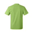 thumbnail image 4 of Hanes TAGLESS Men`s T-Shirt - Best-Seller, 3XL, Lime, 4 of 6