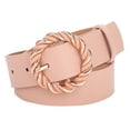 thumbnail image 1 of Ceintures pour Femmes Mode Ceintures en Cuir Souple avec Boucle Anneau en O, 1 of 2