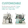 thumbnail image 3 of Boon GROOVE Customizable Drying Rack - Grey, 3 of 5