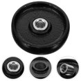 thumbnail image 5 of KAKOWELY 4pcs Hydraulic Jack Front Wheel Utility Trailer Accessories Jack Wheel Part Jack Bearing Wheel Hydraulic Jack Wheel Trailer Jack Wheel Replacement Floor Jack Replacement Part, 5 of 5