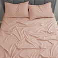 thumbnail image 3 of Nestl Full XL Sheet Set, 1800 Series Microfiber Deep Pocket 4 Piece Bed Sheet Set, 3 of 8