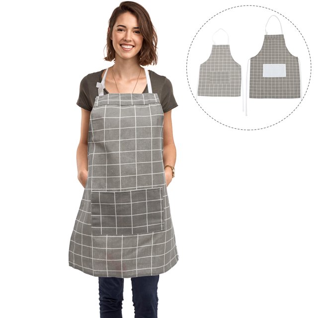 FESTFENDS 2Pcs Childrens Apron for Cooking and Painting Protection Modern