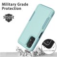 thumbnail image 2 of [PST] Samsung Galaxy A03s Hard Case, Anti-Drop Dual Layers Shockproof Heavy Duty Defender Hard Case Cover, 2 of 3