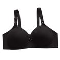 thumbnail image 3 of AherBiu Plus Size Bras for Women Wireless No Padding Full Coverage Bralettes Comfort Push up Everyday Bras, 3 of 4