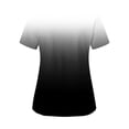 thumbnail image 3 of Vente Liquidation de Hauts pour Femmes! Hauts à Col en V pour Femmes Blouses de Travail pour Femmes à Manches Courtes Graphiques Chemises d'Été Automne 2025 Y2K, 3 of 3