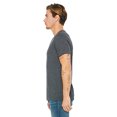 thumbnail image 3 of Bella Canvas Mens Jersey V-Neck Tee, S, Dark Grey Heather, 3 of 3