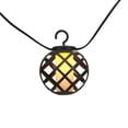thumbnail image 3 of Mainstays 10-count Warm White LED Solar Powered Lantern String Lights - Black Wire, 3 of 6
