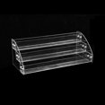 thumbnail image 2 of Fridja Nail Polish Holder Clear Makeup Display Stand Rack Holder Organizer 3 Layer, 2 of 3