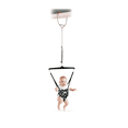thumbnail image 1 of Jolly Jumper Iconic - Original Baby Exerciser with Door Clamp – Black Safari Saddle | Develop Balance, Coordination & Muscle Strength | 100% Canadian Owned, 1 of 8