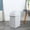 Grey, variant on Jubipavy Rectangular Trash Can Household Garbage Cans Living Room Kitchen Seam Thickened Shaking Lid Press Large Capacity Plastic Cream Wind With Lid Garbage Cans