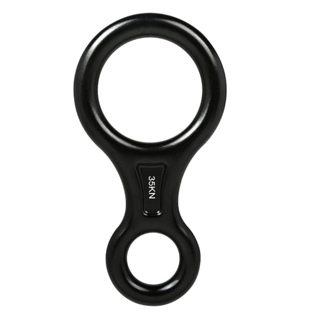 QJXSH Figure 8 Rock Climbing Descender Ring Outdoor Mountaineering Equipment