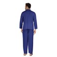 thumbnail image 4 of Inkmeso SolidNightwearSet For Men's Short Sleeve Pjs Loungewear Sets Soft Cotton Designer Sleepwear, 4 of 7