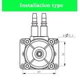 thumbnail image 3 of Peristaltic Pump, Water Pump, Dosing Pump, Dual Pump Head, 12V 24V DC, High Flowrate For Aquarium Lab Analytical ,Easy to Use, 3 of 6