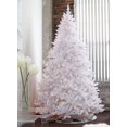 thumbnail image 1 of 8 Foot Pre-lit Sparkling White Christmas Tree, 1 of 5