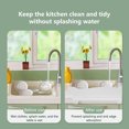 thumbnail image 4 of TIMIFIS Silicone Sink Guard, Water-Stop Guard for Kitchen, Strong Suction Sink Guard Behind Faucet, Kitchen Sink Backsplash Guard Kitchen Gadgets, 4 of 6