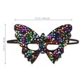 thumbnail image 2 of SHOWERORO Masque de Mascarade pour Enfants Filles avec Bande Élastique Ajustable Multicolore en Forme de Papillon, 2 of 6