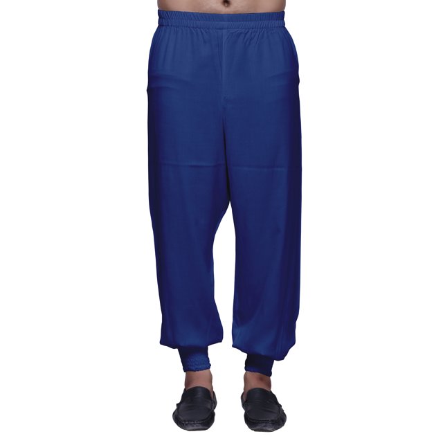 Atasi Readymade Adjustable Elastic Pajama For Mens Solid Rayon Harem Bottom Pant