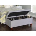 thumbnail image 3 of Pouf de rangement pour chaussures Charlotte gris, 3 of 9