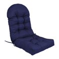 thumbnail image 2 of jinwen High Back Patio Chair Cushion Indoor Outdoor High Back Rocking Chair Cushion Deep Blue, 2 of 8