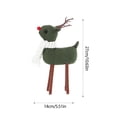 thumbnail image 3 of Christmas Reindeer Tabletop Decor, Xmas Decorations - Christmas Deer Festival Mood Decoration Desktop Christmas Tree Decoration Scene Decoration Props Home Decoration Deer Doll Gift, 3 of 6