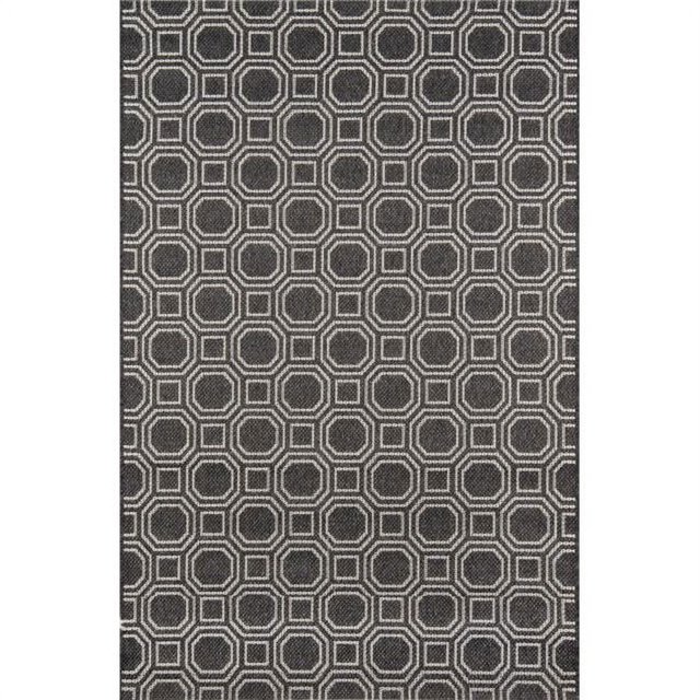 Erin Gates DOWNEDOW-1CHR2060 2 x 6 ft. Downe-1 Runner Rug - Charcoal