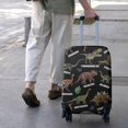 thumbnail image 5 of Travel Luggage Cover Suitcase Protector Fits 18-32 Inch Luggage Wheel Covers Patterned Travel Related Items Flower Luggage Protector Elastic Luggage Anti-scratch Suitcase Cover L, 5 of 5