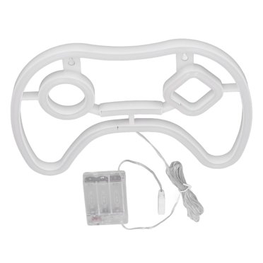 LED Neon Sign, 11inx7.5in Neon Light Gamepad Shape Safe Durable  For Bar
