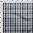 thumbnail image 2 of oneOone Silk Tabby Fabric Check Kasuri Print Fabric BTY 42 Inch Wide, 2 of 4