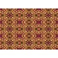 thumbnail image 1 of Ahgly Company Tapis d'Intérieur Rectangulaire Transitionnel Orange Lavable à la Machine, 5 Pieds x 8 Pieds, 1 of 7