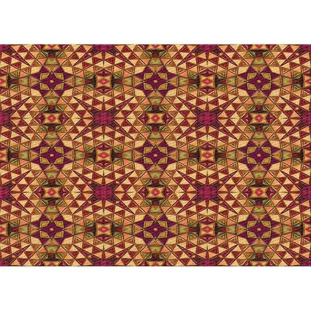 Ahgly Company Tapis d'Intérieur Rectangulaire Transitionnel Orange Lavable à la Machine, 5 Pieds x 8 Pieds