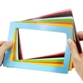 thumbnail image 3 of Magnetic Photo Frames Refrigerator Magnets Holds Reusable School Cabinet Decor, 3 of 11