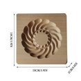 thumbnail image 2 of WIFKLSIIPG Cookie Molds Provences Rose Cookie Stamp Embossing Molds Craft Decorating Baking Tool, 2 of 2