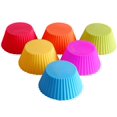 thumbnail image 3 of Cupcake molds, 24 pieces reusable silicone baking molds muffin molds, 3 of 6