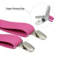 thumbnail image 2 of Buyless Fashion Adjustable Suspenders for Kids Toddlers Baby Elastic Solid Color 1 Inch - Y Back Design, 2 of 7