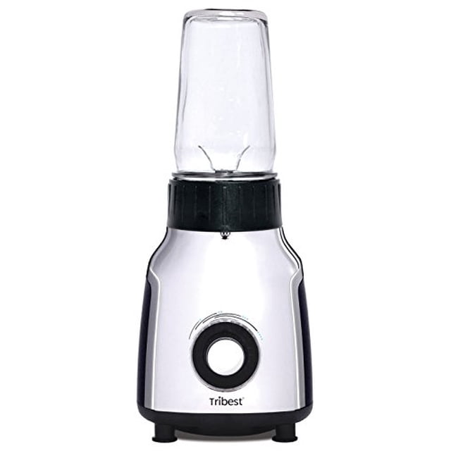 Tribest PBG-5050-A Glass Personal Blender, Chrome
